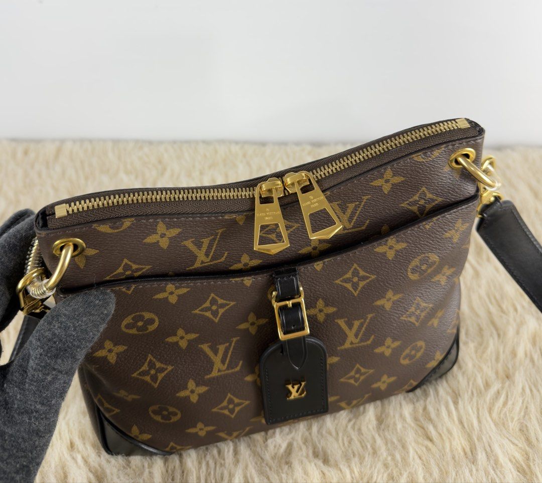 Louis Vuitton Monogram Canvas Odeon PM Noir (Category: Luxury Bags & Wallets) located in Manila. Submitted by luxuryprelovedbagsby_by_agnes (Listing ID 1462845138, Image 2). Description: 150K SRP Excellent Condition Coded / Microchipped Full Set / Rare Find.
