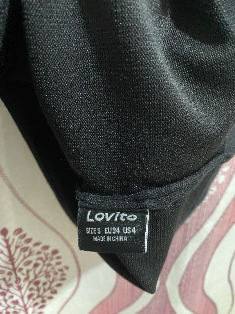 Lovito Black Midi Skirt 🖤 (Category: Skirts) located in Tanza. Submitted by vhies_closet24 (Listing ID 1462731882, Image 3). Description: Lovito Black Midi Skirt 🖤 • With back slit • Used only a few times • Good condition • Kept in the closet • Decluttering.