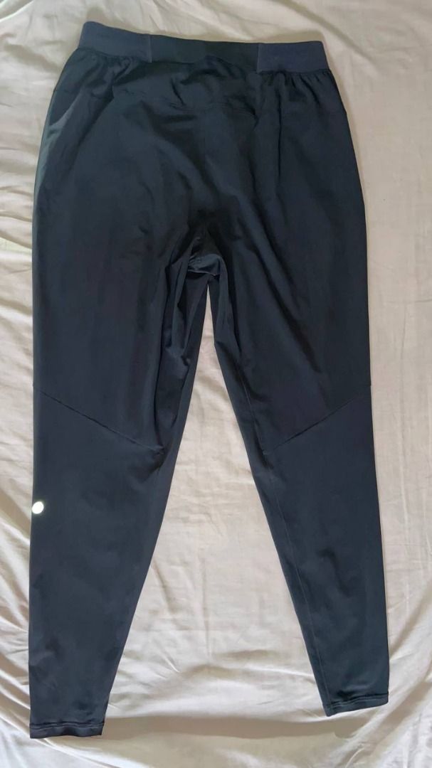 Lululemon ABC Pants M Grey Nylon Spandex Joggers (Category: Other Bottoms) located in Caloocan City. Submitted by daniwaks (Listing ID 1462843105, Image 2). Description: - Lululemon ABC Pants - Size: Medium (M) - Color: Grey - Material: Nylon & Spandex blend (for comfort and stretch) - Designed for movement - Reflective details on lower leg - Ideal for workouts or casual wear.
