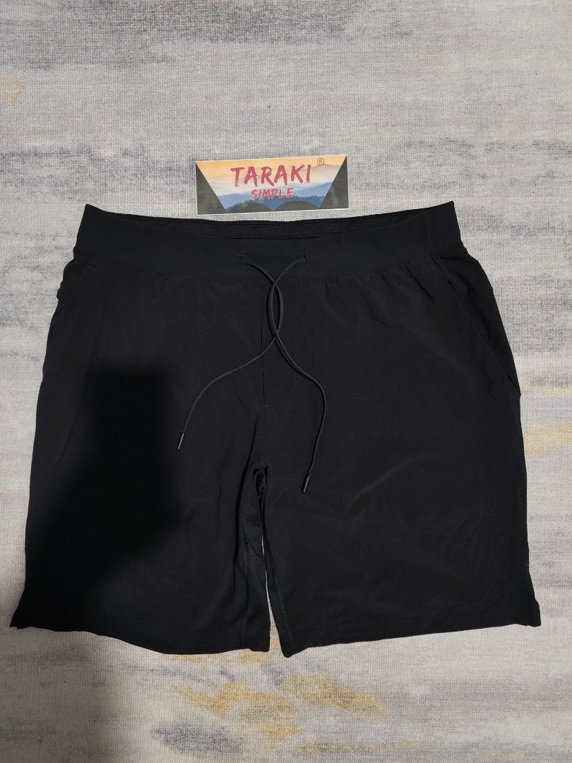 lululemon black short (Category: Shorts) located in Baguio. Submitted by igorotak.111.taraki.com (Listing ID 1462844111, Image 1). Description: FS Lululemon BLACK SHORT V GOOD CONDI NO ISSUES NEED WASH ONLY SOLID NITO ❤️ L-21 W-37 STRETCH UP TO 40 CAN FIT 37-40 CAN DO WTH ADJUSTBLE TIE H-13.