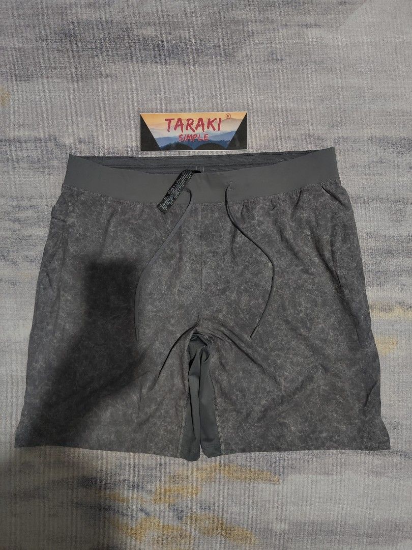Lululemon Gravel Dust Asphalt Grey Multi (Category: Shorts) located in Baguio. Submitted by igorotak.111.taraki.com (Listing ID 1462843691, Image 1). Description: FS Lululemon T.H.E. Short 9" *Linerless Gravel Dust Asphalt Grey Multi AS NEW NO ISSUES SOLID NITO ❤️ L-21 W-38 STRETCH UP TO 40 CAN FIT 37-40 CAN DO WTH ADJUSTBLE TIE H-13.