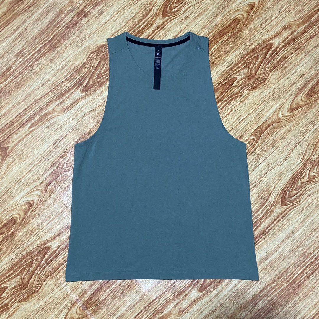 Lululemon mens tank top (Category: Activewear) located in Cebu City. Submitted by kibinilats (Listing ID 1462749652, Image 1). Description: Lululemon tank top for men’s Excellent condition Size Medium 19.5x27.5 Pm .
