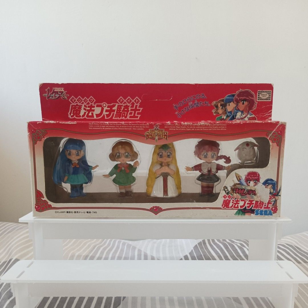 Magic Knight Rayearth (Sega) Petit (Category: Figurines & Statues) located in Polangui. Submitted by spinduuh (Listing ID 1458911151, Image 1). Description: KINDLY READ FIRST ❗ 🔹Condition: VINTAGE (BIB) (DB) 🔹AUTHENTIC ✅ 🔹(AS IS) (WYSIWYG) 🔹LOC: (Polangui, Albay, Philippines) 🔹MOP: (GCASH & BDO UNIBNK ❌ COD/COP) 🔹MOD: (LBC) 🔹Handling Fee - 100, Expense by the Buyer.