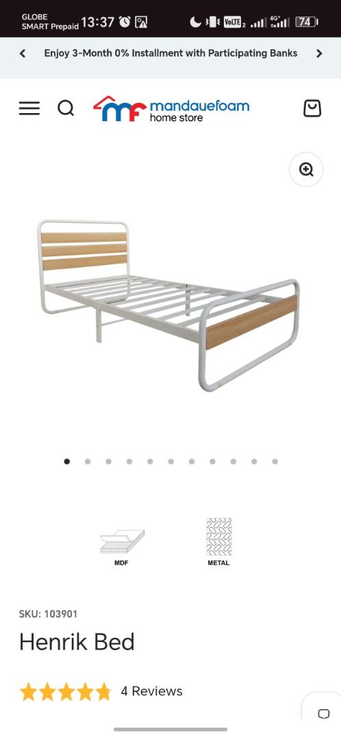 mandaue single bed and frame (Category: Bed Frames & Mattresses) located in Muntinlupa City. Submitted by dnymjn (Listing ID 1462685953, Image 1). Description: Selling mandaue foam and frame for 6.5k + Free bed sheets Rfs: for upgrade Within metro manila Delivery to be shouldered by buyer.