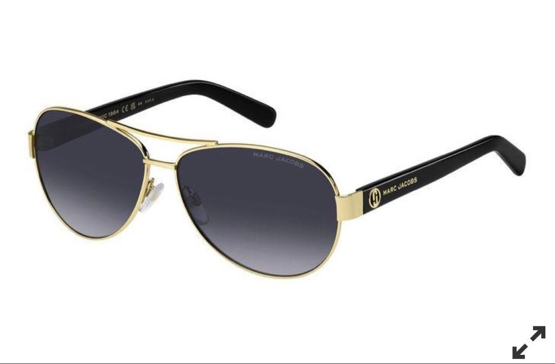 Marc Jacobs Pilot Women's Sunglasses (Category: Sunglasses & Eyewear) located in Quezon City. Submitted by beckyshop2024 (Listing ID 1462879679, Image 3). Description: - Brand new - Original from US - No hardcase, no box, just generic pouch - Model: MARC 699/S - Size: 60-13-135 - Hardware: Gold-tone.