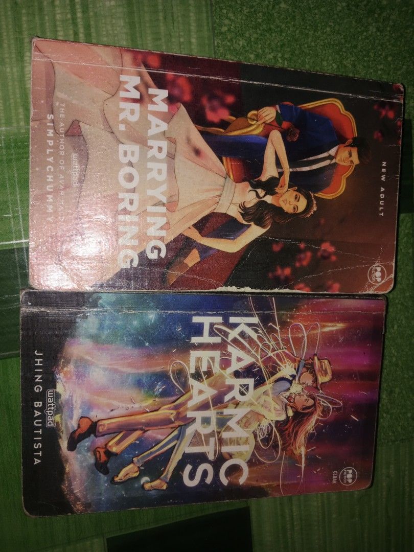 Marrying Mr. Boring and Karmic Hearts (Category: Storybooks) located in Manila. Submitted by tine121317 (Listing ID 1462867115, Image 1). Description: Get niyo na super pretty.