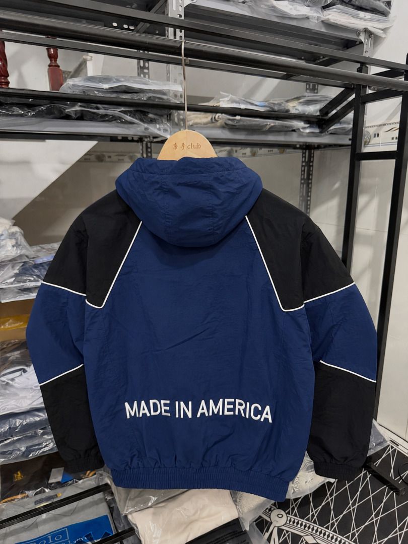 Marty Supreme Jacket (Category: Activewear) located in San Fernando. Submitted by fynder (Listing ID 1462732004, Image 2). Description: Marty Supreme Jacket By Nahmas Excellent Condition With Packaging On hand size small Dimes 23x24 ready to ship We also have other sizes available ( S-XL ) 6-8 days ETA 💬 DM for more Photos or Size Chart 💬 More drops daily on IG: @fynder1 🔒 Buyer protection through Carousell — shop with confidence .