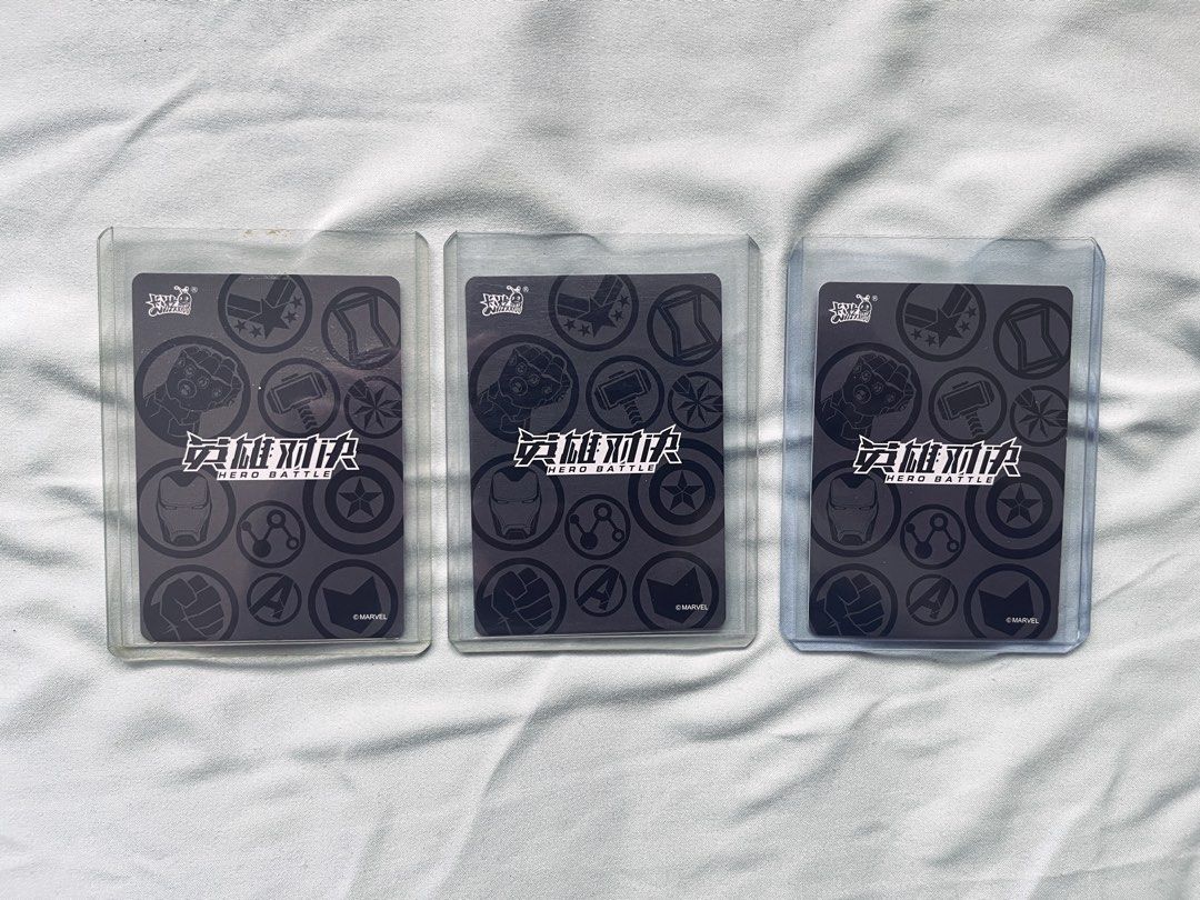Marvel - Kayou Venom Trading Card Set (Category: Raw Singles) located in Cavite. Submitted by _aele3 (Listing ID 1462691407, Image 2). Description: - Set of 3 Marvel Hero Battle cards featuring Venom. - 2x Venom cards (R rarity): 4000 Attack / 1500 Defense each. - 1x Venom card (SR rarity): 4000 Attack / 1000 Defense. - All cards are in protective sleeves. - Ideal for Marvel card collectors!.