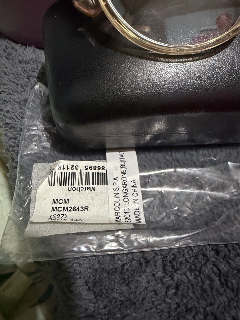 Mcm optics (Category: Sunglasses & Eyewear) located in Manila. Submitted by momaystuff2025 (Listing ID 1462782449, Image 3). Description: RFS: spare un-used (from US) (Provided glass case only) .