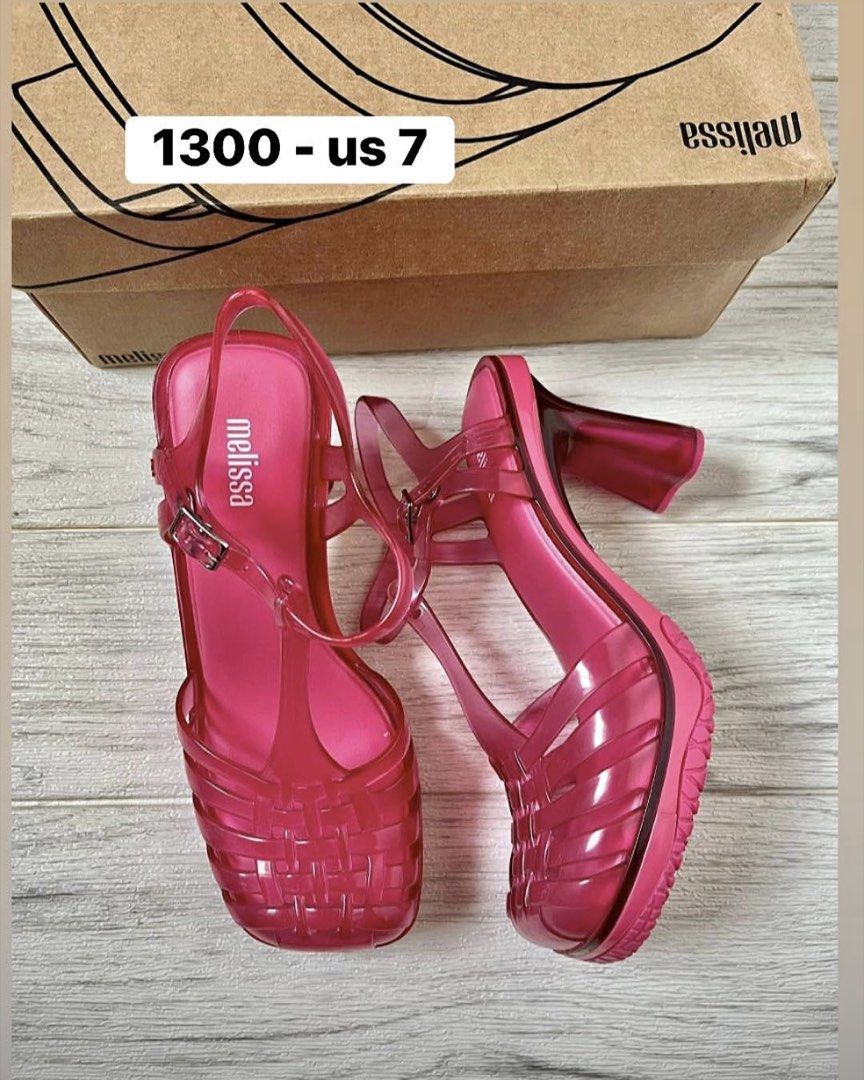Melissa assorted (Category: Flats & Sandals) located in Cavite. Submitted by mainestreams (Listing ID 1462868230, Image 1). Description: Price are shown in each photo Assorted Melissa All original with box Brand new Location: Bacoor, Cavite.