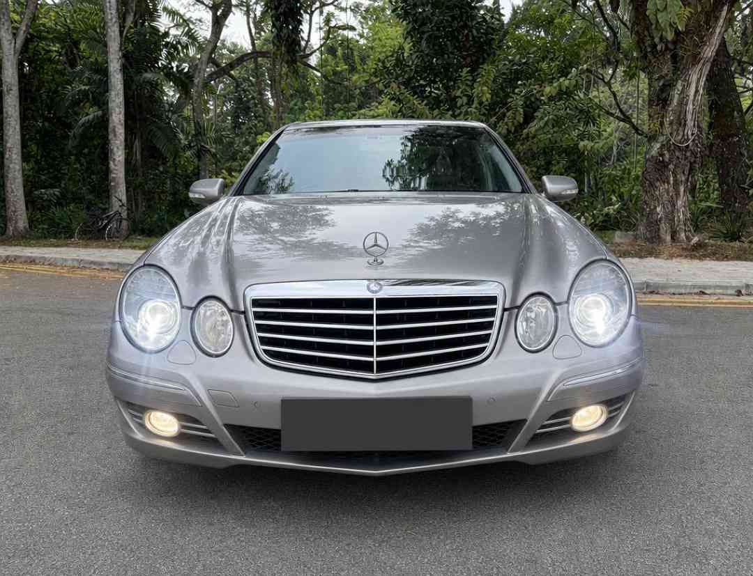 Mercedes-Benz E-Class E230 (Category: Used Cars) located in Singapore. Submitted by carousell_certified_partners (Listing ID 1462862537, Image 1). Description: Good Condition! 100% Full Loan Available! 100% PHV Loan Available! Cheapest and Lowest Depreciation in The Market! 1 of Only 6 Dealers in Singapore to be Awarded Roll of Honor by SGCM! Buy With Confidence! In-House Loan or Bank Loan Available! Fast and Easy Loan Approval! Features: 2496cc 