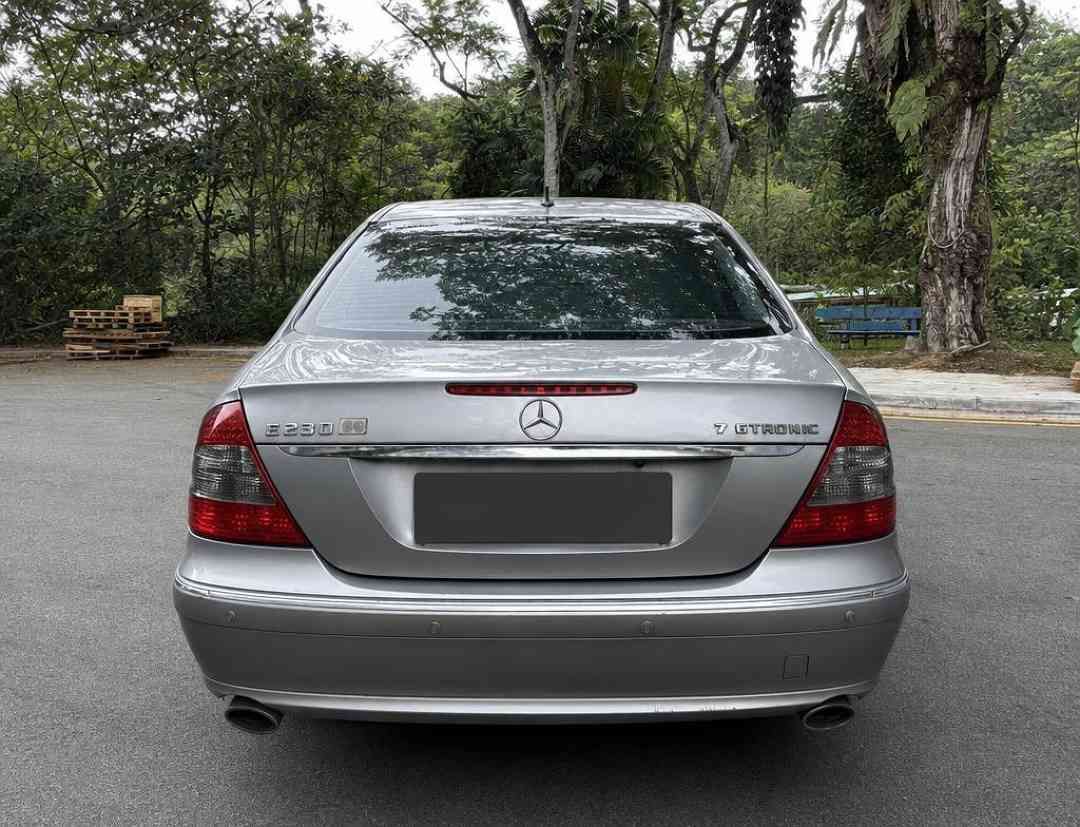 Mercedes-Benz E-Class E230 (Category: Used Cars) located in Singapore. Submitted by carousell_certified_partners (Listing ID 1462862537, Image 3). Description: Good Condition! 100% Full Loan Available! 100% PHV Loan Available! Cheapest and Lowest Depreciation in The Market! 1 of Only 6 Dealers in Singapore to be Awarded Roll of Honor by SGCM! Buy With Confidence! In-House Loan or Bank Loan Available! Fast and Easy Loan Approval! Features: 2496cc 