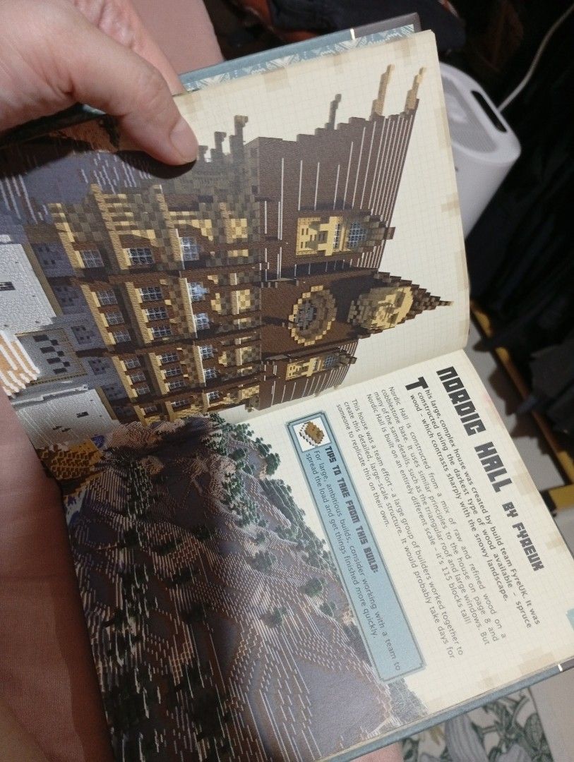 Minecraft Construction Handbook Book (Category: Children's Books) located in Quezon City. Submitted by bownee.free (Listing ID 1462756959, Image 3). Description: - Minecraft Construction Handbook - Learn amazing building techniques and ideas - Great for any Minecraft fan who loves to build - A must-have for aspiring builders.