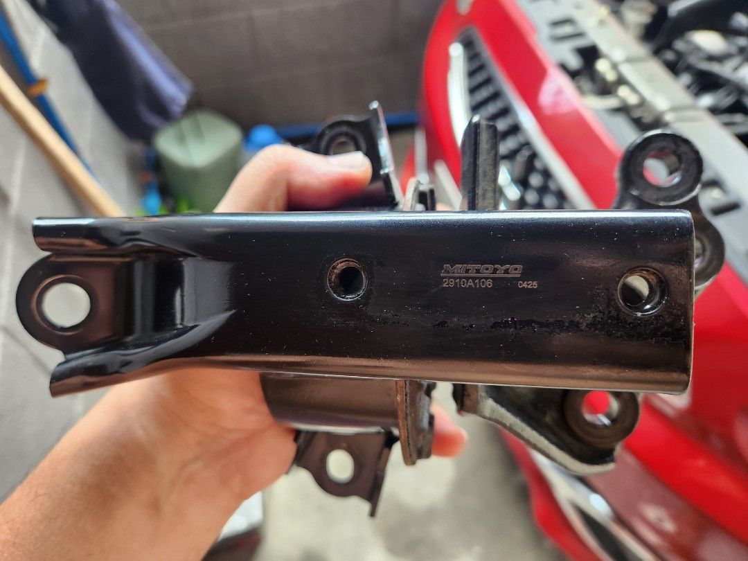 Mitoyo Engine Mounting for Mirage A/T 2910A106 (Category: Engine and Aircon Parts and Accessories) located in Manila. Submitted by aionsev.16 (Listing ID 1462685767, Image 3). Description: - Mitoyo Engine Mounting for Mitsubishi Mirage (A/T) - Part Number: 2910A106 - High Performance & Durability - Genuine Automotive Part - World-Class Technology (Motorsport Inspired) - Please check photos for exact item details. usef for 2 months lang reason for