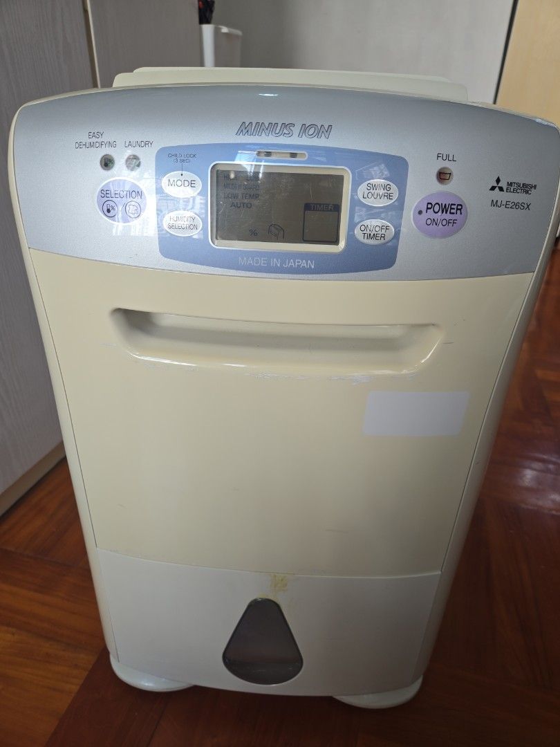 MITSUBISHI ELECTRIC MJ-E26SX （分類：空氣清新機及抽濕機）位於 Hong Kong。 由 happy.joey04 提交（商品編號 1462682673，圖片 1）。簡介： 清屋。