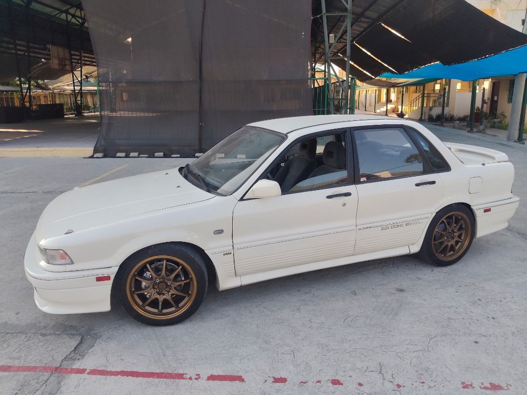Mitsubishi Galant 2.0 GDI (A) (Category: Used Cars) located in Angeles City. Submitted by alfa2819 (Listing ID 1462716221, Image 2). Description: FOR SALE ! FOR SALE ! Mitsubishi GALANT GTI 4G63 engine 1992 model Manual transmission Fresh Interior All Power Aircon New mags and tire Registered up to 2027 P205k slightly negotiable No swap / trade in No low baller No last price inquiry PM is the key Betis Guagua / Bacolor Pampanga area.