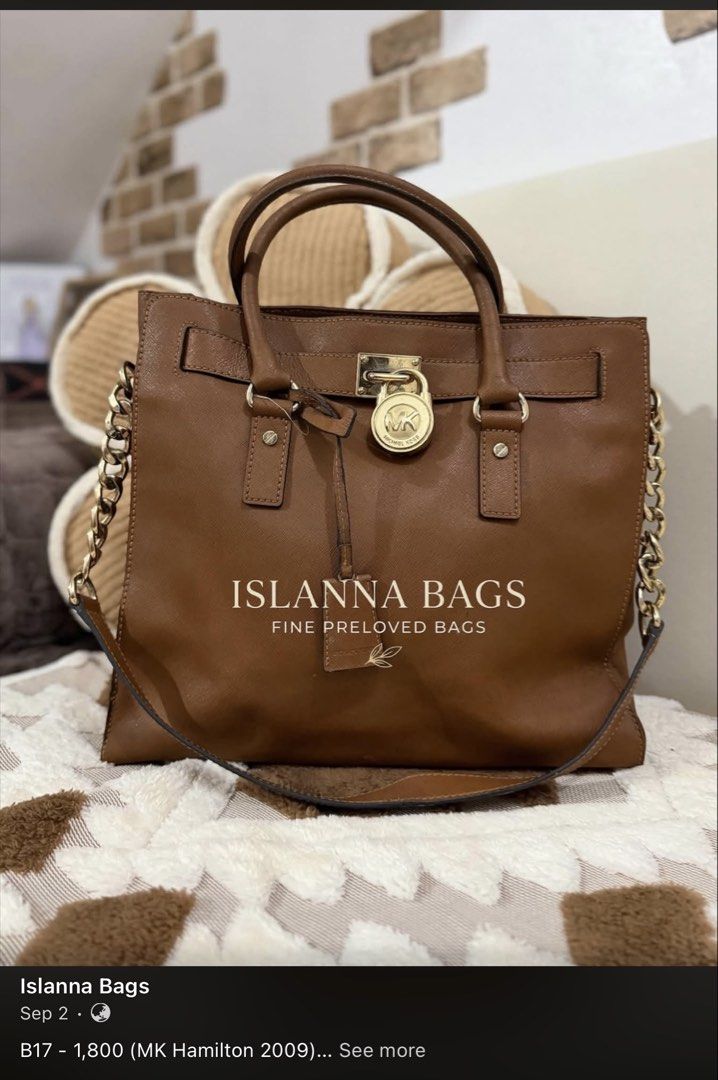 MK Hamilton (Category: Cross-body Bags) located in Santo Tomas. Submitted by islannabags (Listing ID 1462838150, Image 1). Description: Pls check our Fb page Islanna Bags Msg for more details.