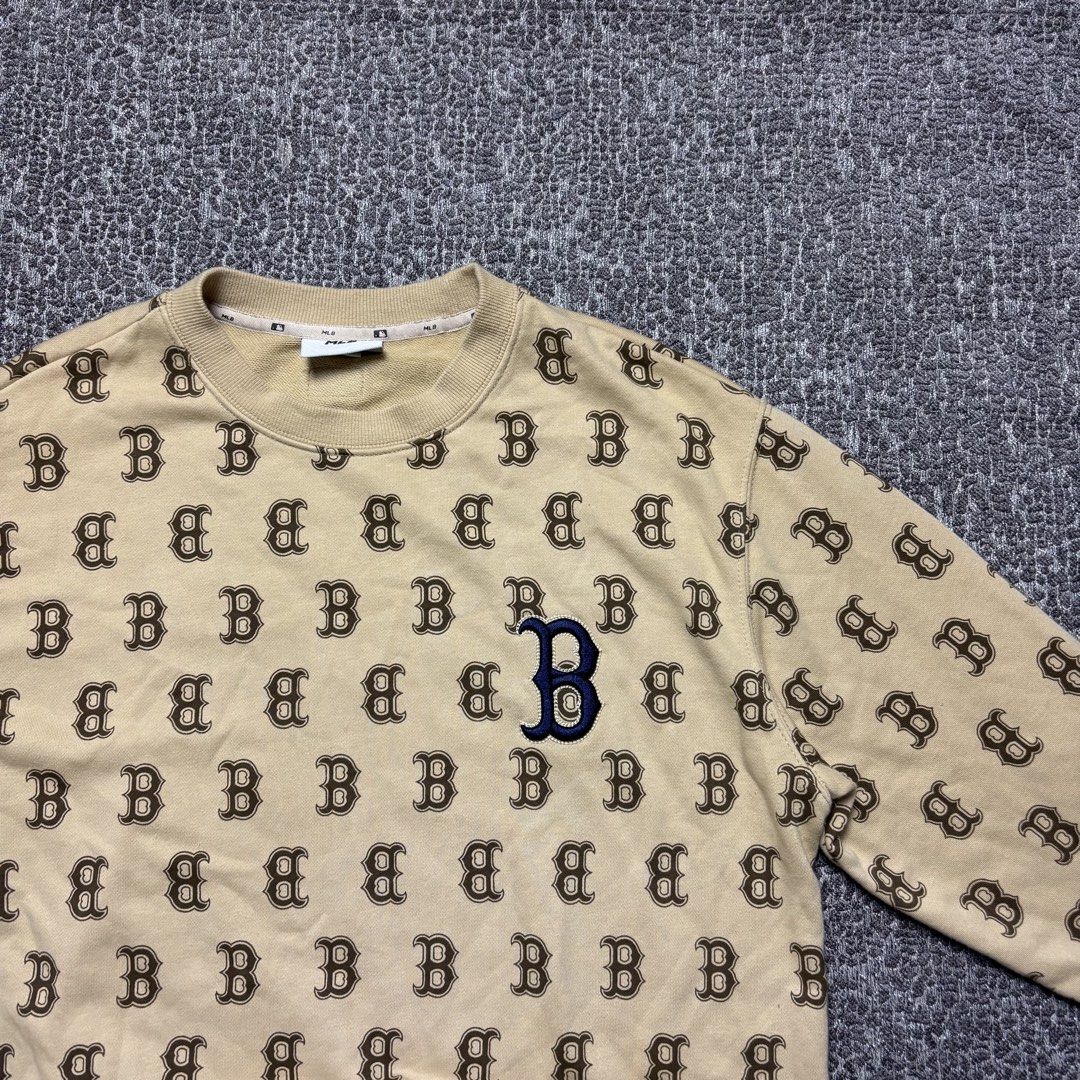 MLB BOSTON AOP (Category: Coats, Jackets and Outerwear) located in Rizal. Submitted by atienzagab03942 (Listing ID 1462847846, Image 3). Description: Color khaki No issue Brand new condition Complete tags Embroidered front .