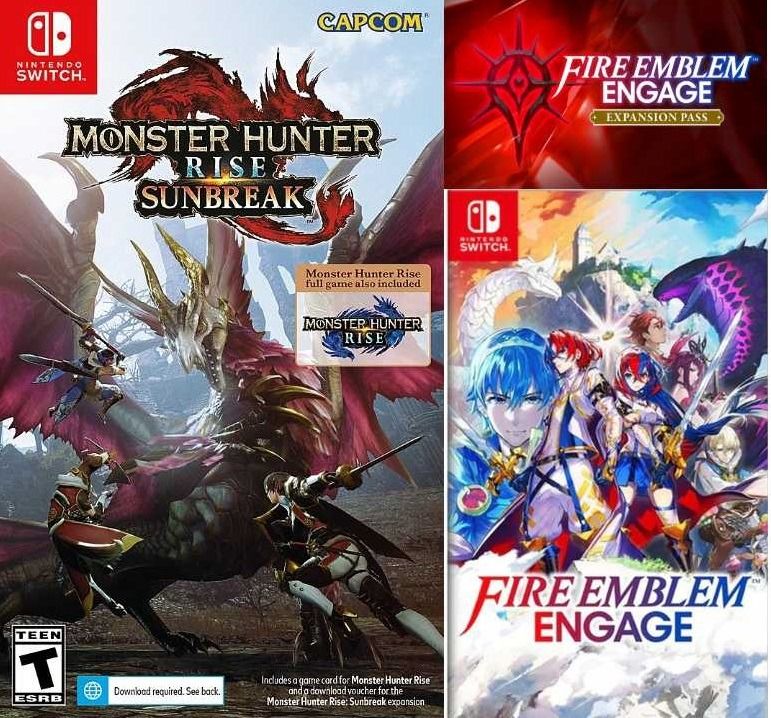Monster Hunte Rise (Category: Nintendo) located in Pasig City. Submitted by truebear_1985 (Listing ID 1462829237, Image 1). Description: Secondary - Good for people who wants to play games cheap, not recomended for collectors though. - I do meet ups, especially for people who is near my location. - If interested, just give me a message Bundle 5: 800 - Fire Emblem Engage with Expanion Pass - Monster Hunter Rise with Sunbreak DLC - Shovel Knight.