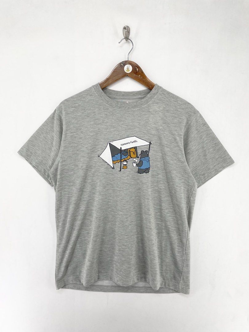 Mont-bell Wickron Camping Bear Shirt (Category: Tshirts & Polo Shirts ) located in Mandaluyong City. Submitted by armrhts (Listing ID 1462703153, Image 1). Description: Size:Medium Dimensions(inches) •Width: 20" •Length: 26" •Pit to Cuff: 4.5" Issue/s: -Swipe detailed Pics.