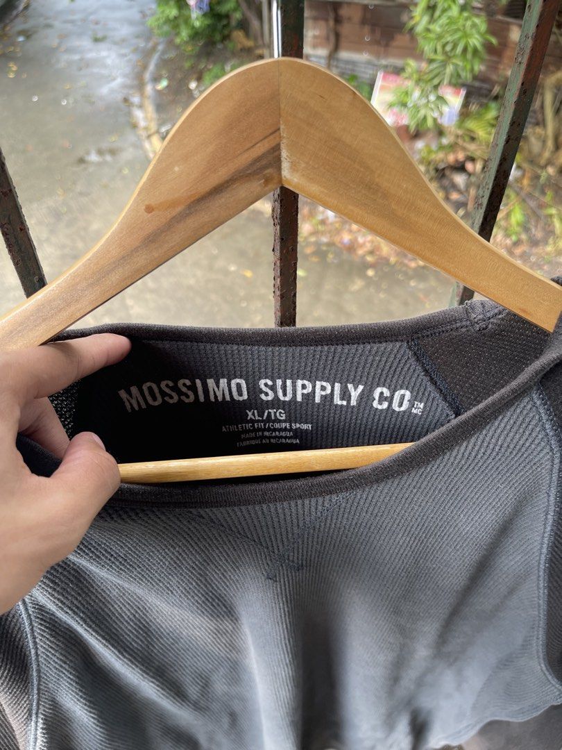 Mossimo supply sweater (Category: Coats, Jackets and Outerwear) located in Manila. Submitted by jmurbanfinds (Listing ID 1462848333, Image 2). Description: Width:22 Length:31 Tag: mossimo supply co. Size: large Color Rate: 7/10 Condition:7/10 Issue: sun fade Mine: 200 pesos if each, then 300 for 2 items Mode of payment: Gcash Mode of shipping: J&T and lalamove For more information kindly click the “send message button” and other details of the it