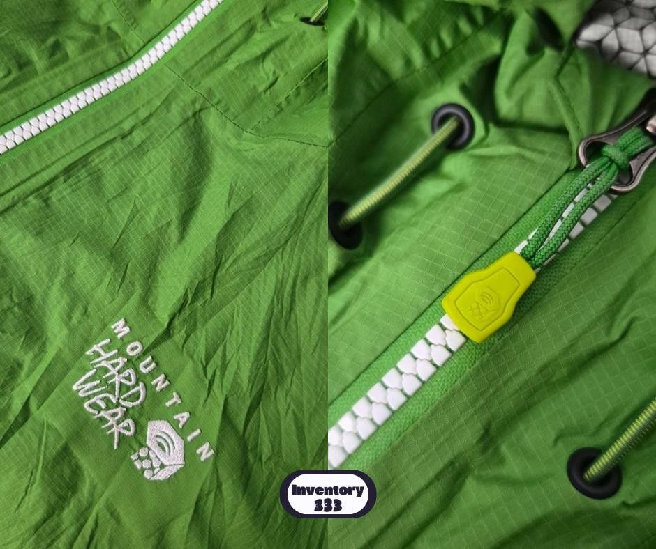 Mountain Hardwear Dry.Q EVAP Green Jacket (Category: Coats, Jackets and Outerwear) located in Taguig. Submitted by regimennn (Listing ID 1462813003, Image 2). Description: Mountain Hardwear Plasmic Rain Jacket Dry.Q EVAP Waterproof membrane. Size XL - XXL Dimensions: 25 x 30.