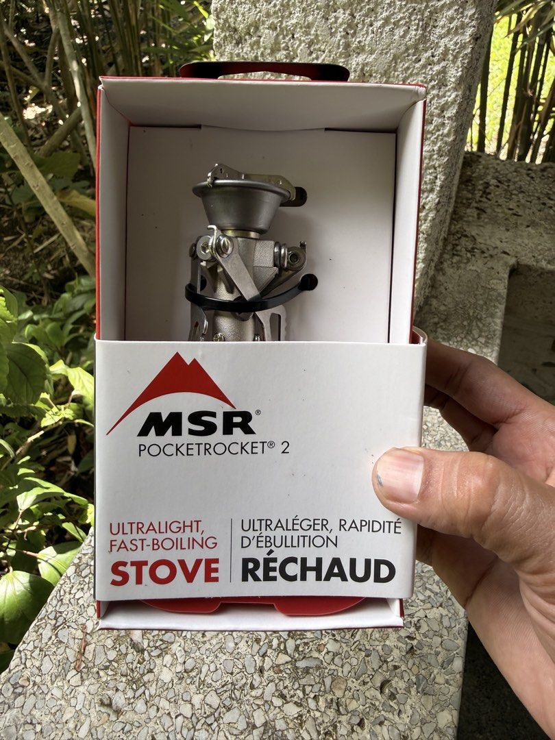 MSR POCKET ROCKET 2 (Category: Hiking & Camping) located in Calamba. Submitted by transitory (Listing ID 1462811780, Image 1). Description: For Sale Brand New in box MSR Pocket Rocket 2 1 unit available ₱3,800 (free J&T shipping included) RFS: seller Calamba,Laguna location Pm or contact 09165870869 Salamat.