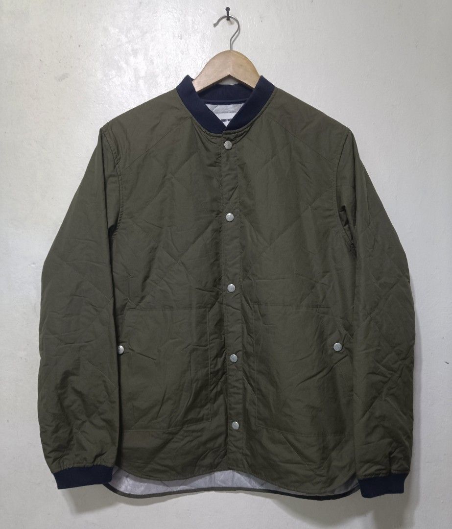 Natik blouson quilted jacket (Category: Coats, Jackets and Outerwear) located in Muntinlupa City. Submitted by kamiseta01 (Listing ID 1462836850, Image 3). Description: authentic natik blouson quilted jacket light weight made in Japan olive drab brand new condition.