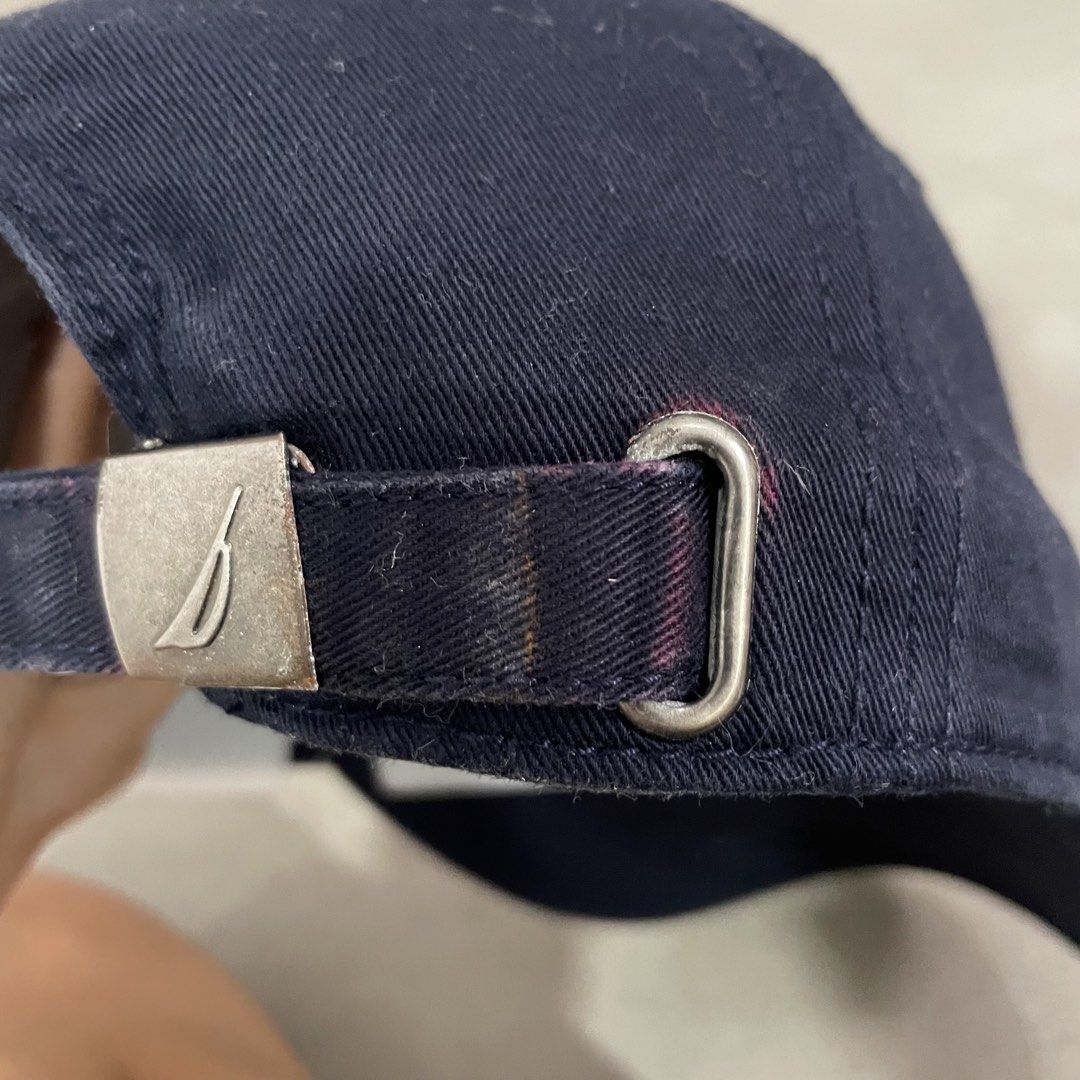 Nautica Triathlon Cap (Category: Caps & Hats) located in Mabalacat. Submitted by goldengarms_ (Listing ID 1462814819, Image 3). Description: Size: One Size; Belt Condition: Excellent Color rate: 9.5/10 or better Issue: Minimal discoloration and sign of usage Price is still negotiable for sure buyer 👍 - Payment thru GCash, Maya or Security Bank 💳 - Shipping via J&T Express 🛩️ Pm us for more details. Thank you! 📩.