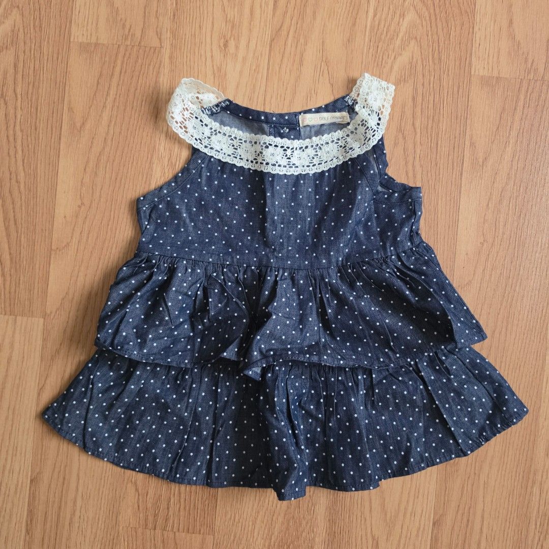 new no tag toddler blouse (Category: Babies & Kids Fashion) located in Cebu City. Submitted by myflee_shop (Listing ID 1462680949, Image 1). Description: toddler blouse/top new but no tag can fit 3-4yrs old 125 only.
