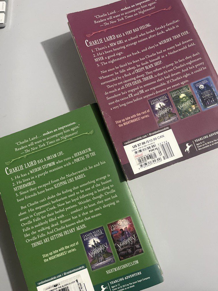 NIGHTMARES BOOK TAKE BOTH (Category: Storybooks) located in Makati City. Submitted by girlydy (Listing ID 1462852474, Image 2). Description: .