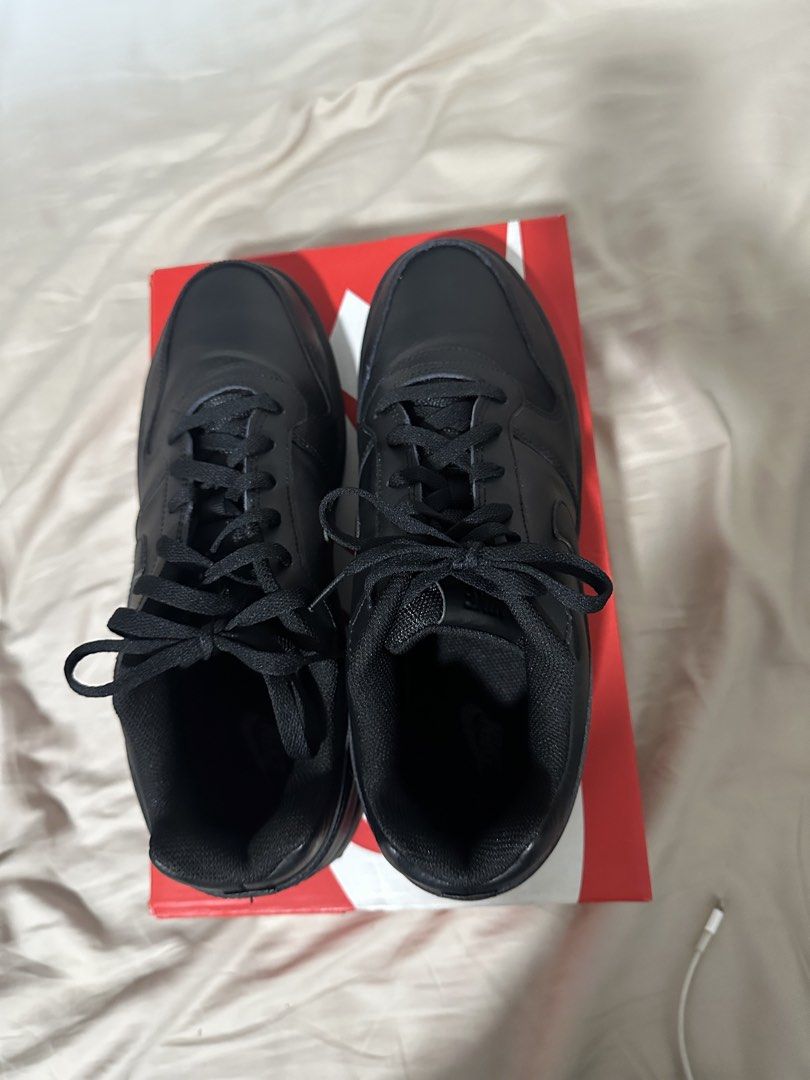 Nike Ebernon Low (Black) Size US 11 (Category: Casual Shoes) located in Manila. Submitted by cris.angelo.fernandez (Listing ID 1462733664, Image 3). Description: - Classic black Nike low-top sneakers - Includes original Nike box - Versatile for everyday wear - Easy to style with any outfit - Only used 3x - Negotiable if you will purchase multiple items RFS: Decluttering. I already have a lot of shoes 😂.