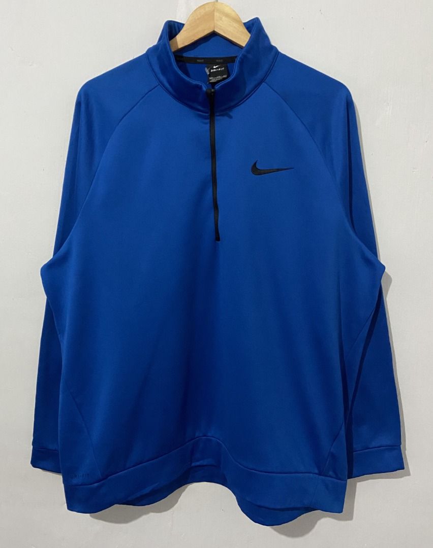 Nike Halfzip Pullover (Category: Coats, Jackets and Outerwear) located in Cabuyao City. Submitted by thrifts2damoon888 (Listing ID 1462721235, Image 1). Description: Nike Halfzip Pullover Size(inches): XXL 24width 28length AUTHENTIC | EXCELLENT CONDITION | NO ISSUE Price: 400 plus shipping fee LOC: Laguna MOP: GCASH|Bank transfer NO COD | Return policy. Disclaimer: Please managed your expectation. Items are all precious thrifts and while we ensur