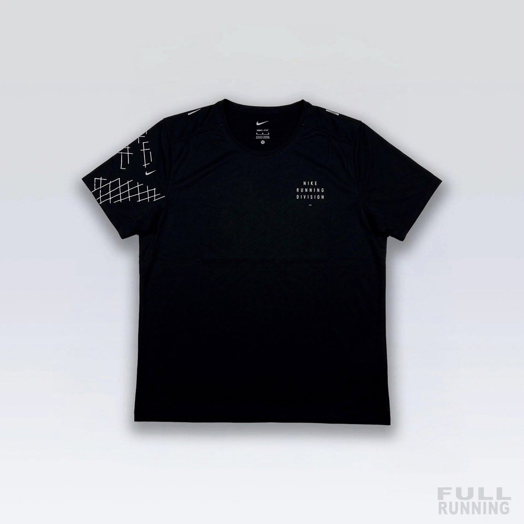 Nike Running Division XL (Category: Tshirts & Polo Shirts ) located in Miagao. Submitted by juliusokra (Listing ID 1462844315, Image 1). Description: - Nike Running Division T-shirt - Size: XL - Color: Black - Material: 100% Polyester - Origin: Made in Vietnam - Features: Graphics on front and sleeves - Ideal for: Running and casual wear.