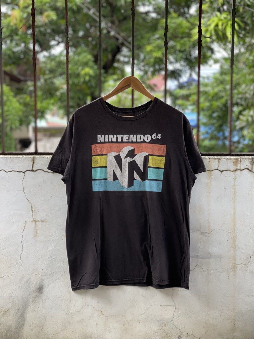 Nintendo shirt (Category: Tshirts & Polo Shirts ) located in Manila. Submitted by jmurbanfinds (Listing ID 1462863483, Image 1). Description: Width:21 Length:28 Tag:nintendo Size: large Color Rate: 7/10 Condition:7/10 Issue: crack print Mine: 200 eqch, 500 for 2 Mode of payment: Gcash Mode of shipping: J&T and lalamove For more information kindly click the “send message button” and other details of the item. Location: cabuyao laguna —————————————