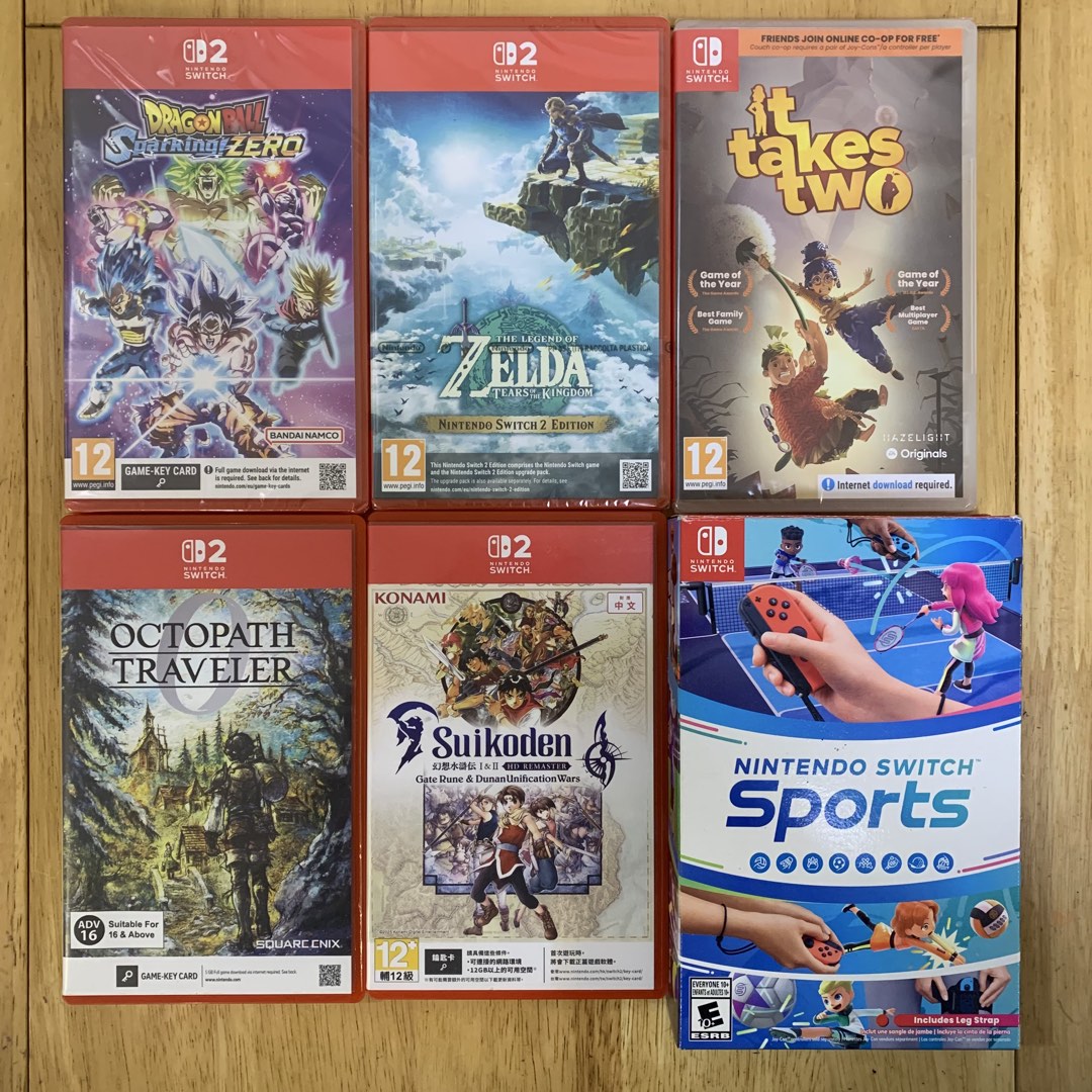 Nintendo Switch and Switch 2 Games Dragon Ball Sparking Zero The Legend ...