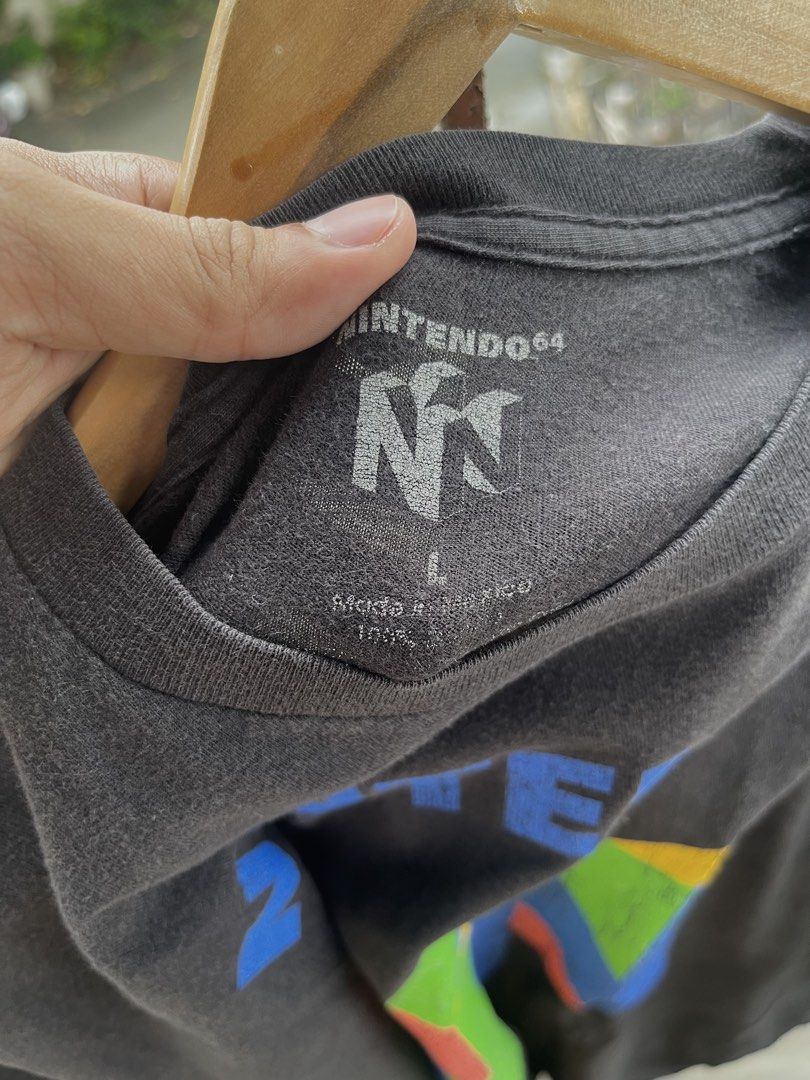 Nintendo tee (Category: Tshirts & Polo Shirts ) located in Manila. Submitted by jmurbanfinds (Listing ID 1462863739, Image 3). Description: Width:21 Length:28 Tag: nintendo Size:large Color Rate: 8/10 Condition:8/10 Issue: crack print Mine: 200 each, 300 for 2 Mode of payment: Gcash Mode of shipping: J&T and lalamove For more information kindly click the “send message button” and other details of the item. Location: cabuyao laguna ———————————————