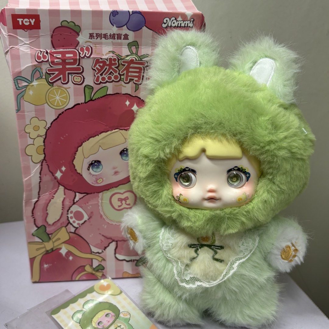 Nommi Fruit Series Avocado Plush Keychain Doll (Category: Plushies & Soft Toys) located in Makati City. Submitted by theripper. (Listing ID 1462744095, Image 2). Description: Used only for display Complete inclusions with foil and card Box was a bit squashed underneath due to shipping Bought this originally for P900 Meet up or shipping.