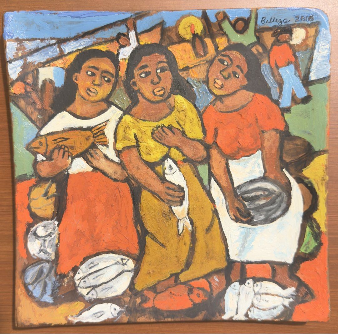 Norma Belleza painting (Category: Art & Prints) located in San Jose del Monte. Submitted by ronnieredram (Listing ID 1462688920, Image 1). Description: Norma Belleza Oil on wood plate (rare) 8x8”; framed 18.5x18.5” 2016 COA signed by the artist.