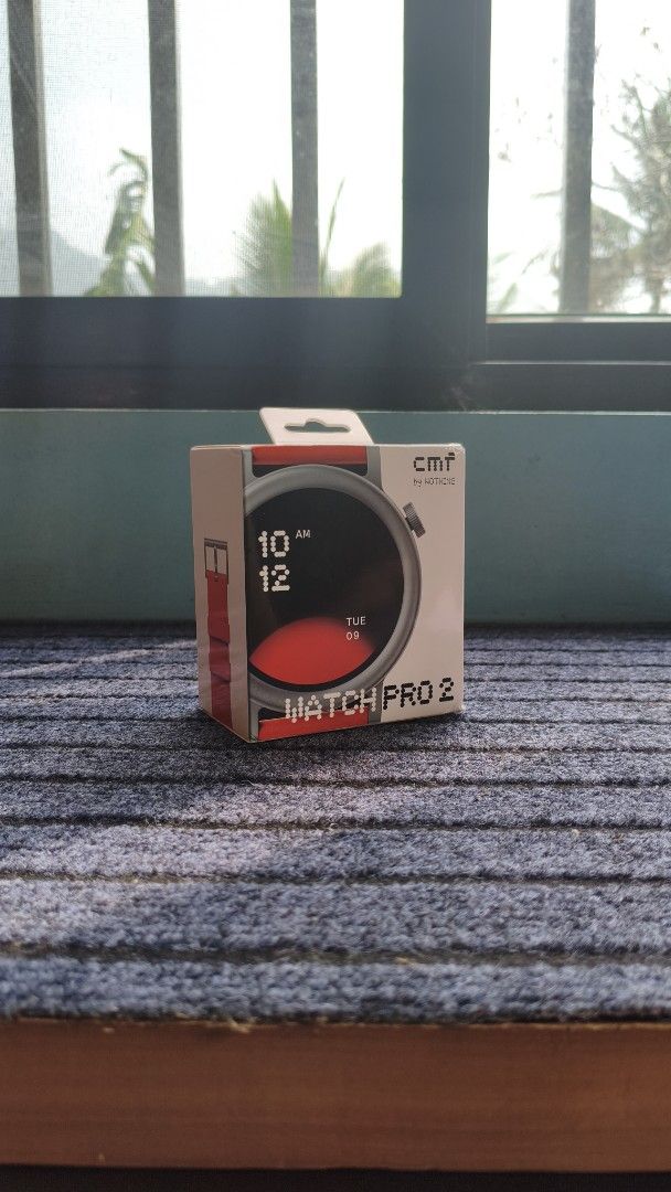 Nothing CMF Watch Pro 2 - Orange Strap (Category: Wearables & Smart Watches) located in Cebu City. Submitted by antonio_0613 (Listing ID 1462742117, Image 3). Description: CMF BY NOTHING WATCH PRO 2 ⌚️ COMPLETE SET ORANGE STRAP ORIGINAL BOX ORIGINAL CHARGER BOUGHT FROM NOTHING PH FEATURES: BLUETOOTH CALLING BUILT-IN GPS HEART RATE MONITORING SLEEP TRACKING 100+ SPORTS MODES IP68 WATER & DUST RESISTANCE UPTO 11 DAYS BATTERY NOTIFICATIONS & MUSIC C