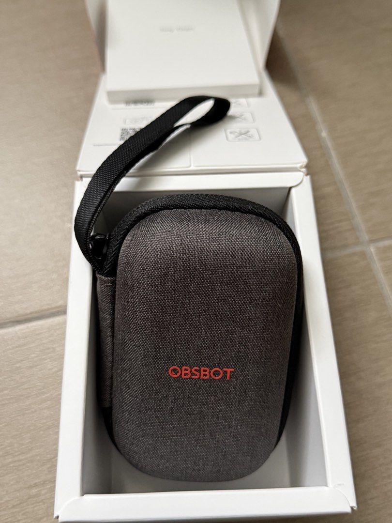 Obsbot Tiny 3 (Category: Webcams) located in Lenggeng. Submitted by hafizbakar42837 (Listing ID 1462773046, Image 3). Description: Condition memang baru. Baru pakai sekali. Beli 6 Sept 2026. Under warranty. Jual sebab tak sesuai pakai PTZ. .