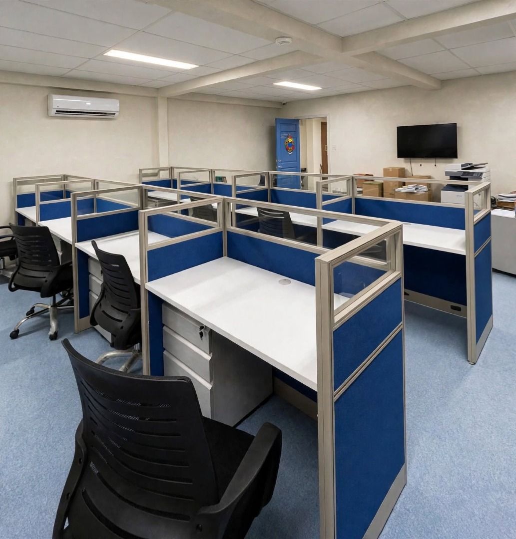 Office Cubicle Workstations (Category: Office Furniture & Fixtures) located in Pasig City. Submitted by ynacftsal84263 (Listing ID 1462702129, Image 1). Description: GOOD QUALITY, BRAND NEW AND OFFERS BEST PRICE!!! FREE QUOTATION! FREE SITE VISIT & FREE ESTIMATE within Metro Manila or you can send us your measurement Price is For Posting Purposes Only Our Products: •Modular Office Partition •Office Cubicle / Workstation •Office Tables •Office Cha