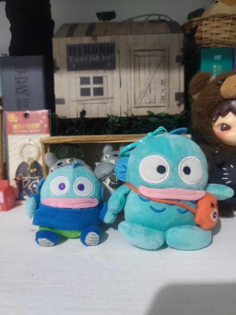 Official Sanrio Hangyodon Plush Charm Bundle (Category: Plushies & Soft Toys) located in Dapitan. Submitted by ghibli_dreams (Listing ID 1462682481, Image 1). Description: Official Sanrio Hangyodon Plush Charm Bundle. both with clear etiketa. Tingi - 85 each MOP - Gcash (prio payo) 📍Dapitan City.