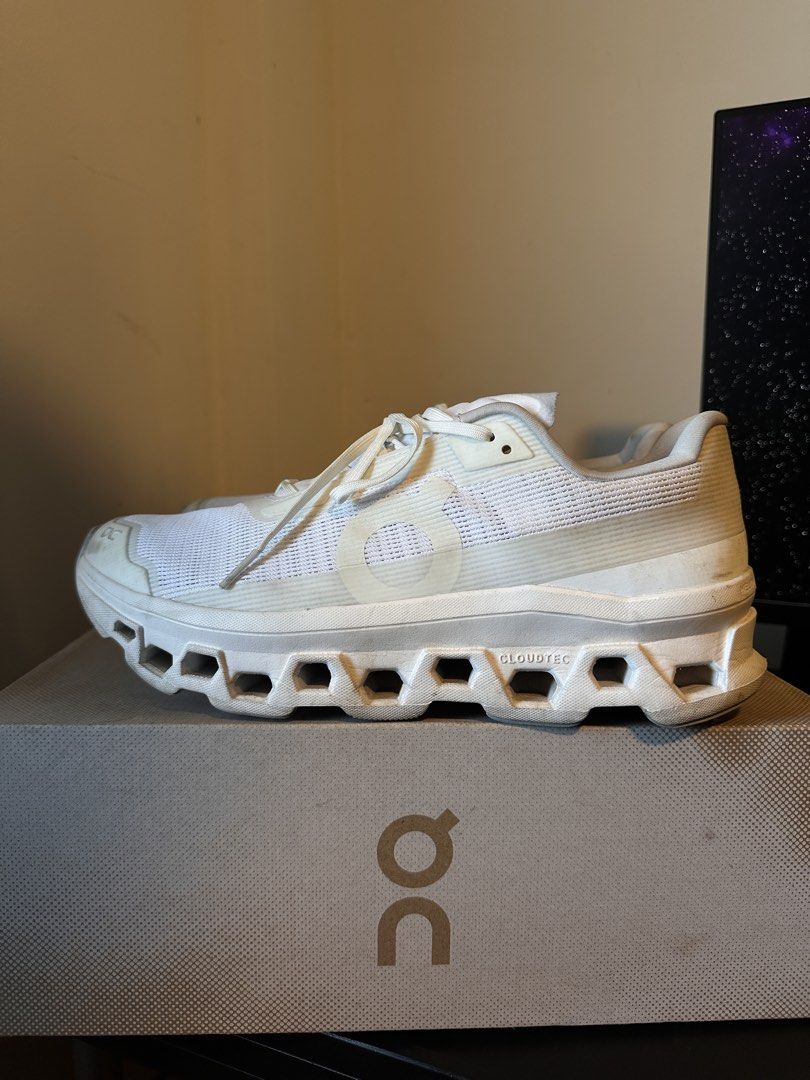 ON Cloudmonster Void (Category: Casual Shoes) located in San Fernando. Submitted by tky1997 (Listing ID 1462700561, Image 2). Description: ON Cloudmonster Void – Lightly Used 💰 ₱6,990 — negotiable 📌 Size: 10.5 M 📌 Condition: Lightly Used Selling my ON Cloudmonster Void. Only lightly used and still in good condition. No major issues and the shoes have been well taken care of. Great for everyday wear, walking, and running with ON’s signature Clo