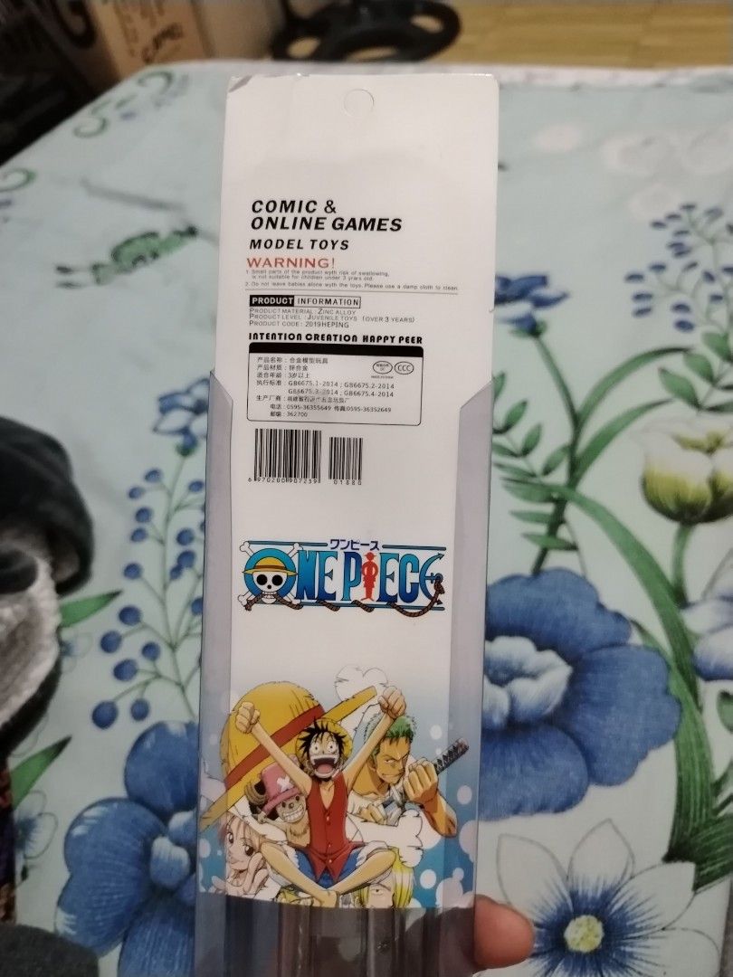 One Piece Zoro's Sword Alloy Keychain (Category: Vintage Collectibles) located in Bacoor. Submitted by joshuaie (Listing ID 1462862501, Image 3). Description: ➡️ No issue ➡️ Decluttering.