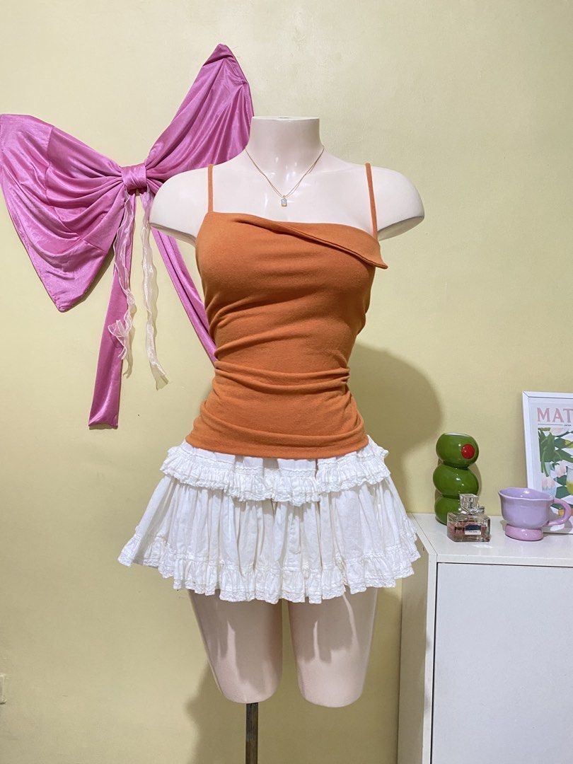 ORANGE UNIQUE CAMI TOP (Category: Others Tops) located in Dasmarinas. Submitted by hannah.oakph (Listing ID 1462775004, Image 1). Description: .