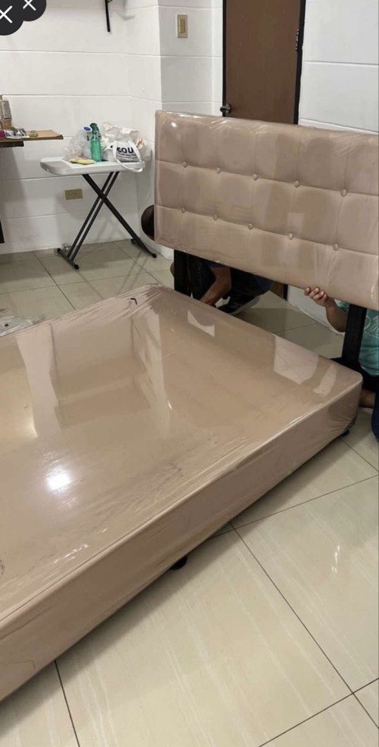 Our Home Salem Bundle Bedbox and Mattress (Category: Bed Frames & Mattresses) located in Quezon City. Submitted by andrianned51509 (Listing ID 1452570573, Image 2). Description: Bought at Our Home Our Home Salem Bundle Bedbox and Mattress Medium Firm Spring Bed Semi-Double 74x48 inches ‼️Only used it for a while. Good as new! 💰Negotiable price .