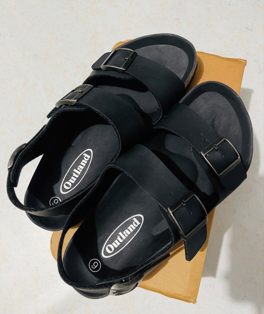 Outland Mens 9 bnew (Category: Slippers & Slides) located in Quezon City. Submitted by akieo (Listing ID 1462868967, Image 1). Description: Outland Mens Sandals Brand new with box Size 9 mens Price 1,200 only Qc Nationwide Delivery .