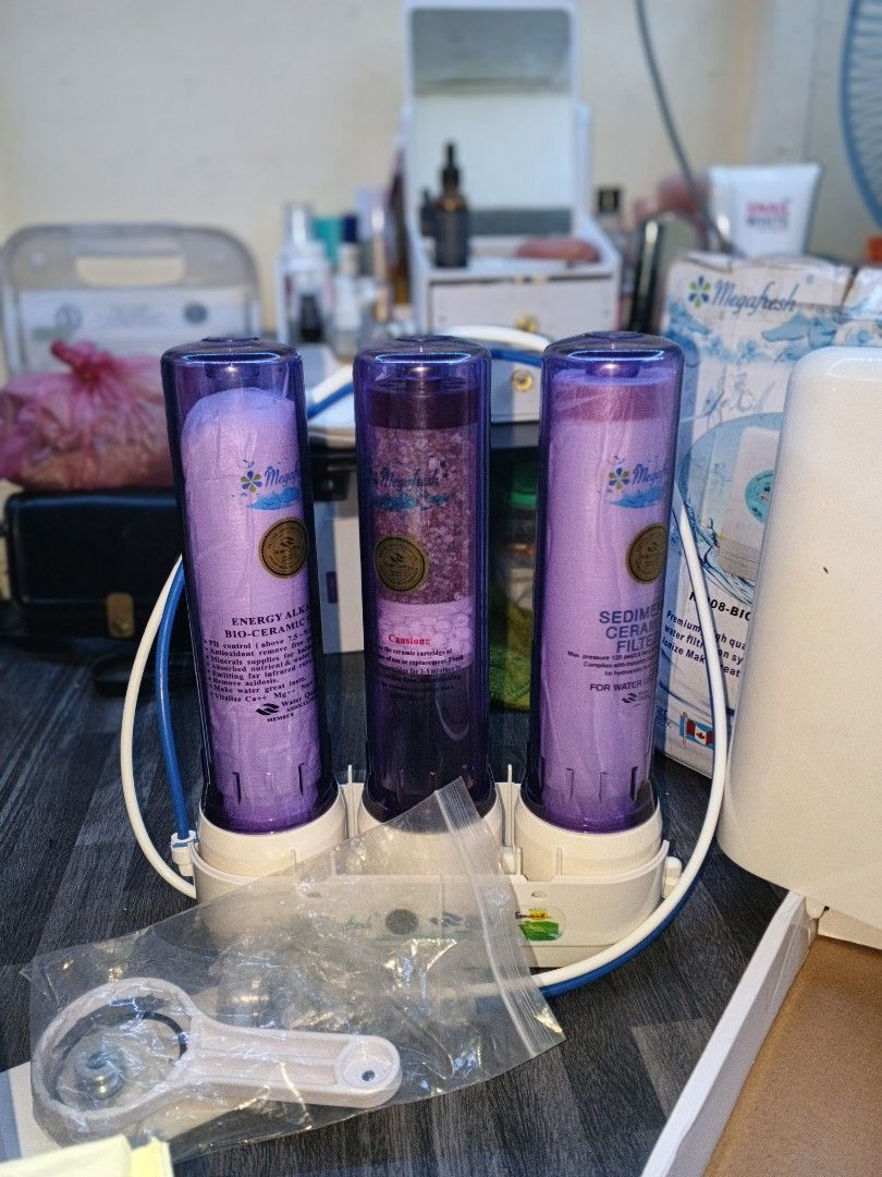Pauline Camantigue (Category: Water Purifiers & Dispensers) located in Manila. Submitted by pauwiecams_23 (Listing ID 1461870396, Image 1). Description: MEGAFRESH WATER PURIFIER HEALTHYPH +3 – BRAND NEW / UNUSED 💜 ✨ 100% UNUSED – STOCK LANG 📌 Nadoble lang kaya binebenta 📌 Complete set 📌 Authentic Megafresh 📌 Never been used / installed 📌 Good condition, ready to use 💰 Original price: ₱19,999 🏷️ Selling price: ₱_____ — negotiable sa sure b
