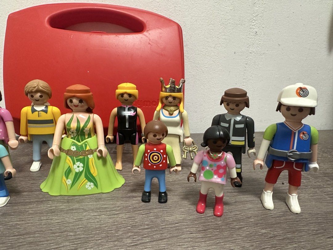 Playmobil Figures with Red Carrying Case (Category: Kids Toys) located in Manila. Submitted by eiya.love (Listing ID 1462722486, Image 3). Description: .